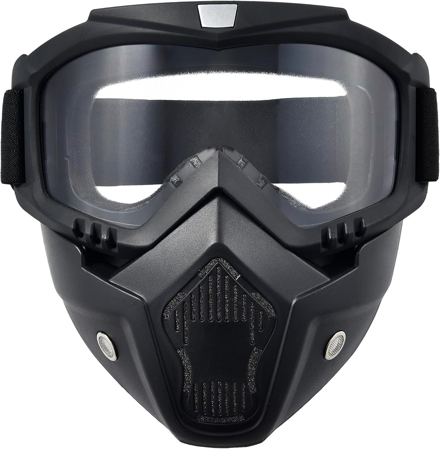 Motorcycle Riding Goggles With Detachable Face Mask